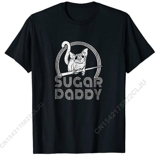 Sugar Daddy Funny Sugar Glider T-Shirt For Sugar Glider Dads Men Popular Printing Tees Cotton Tshirts Classic