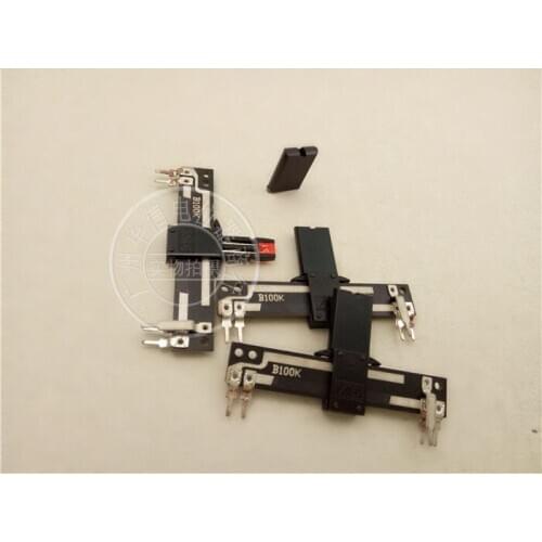 10pcs 5 feet SC-308N B100K Slide single joint potentiometer / with light 50mm single-joint straight slide potentiometer