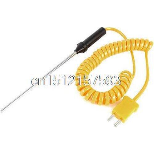 100mm Length K Type 3mm Dia Probe Temprature Measure Sensor Thermocouple