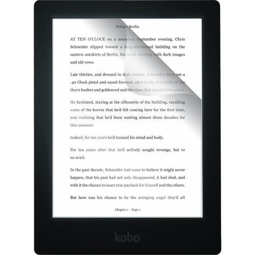 3pcs Clear LCD Anti-Scratch Shield Film Screen Protector Cover for Kobo Aura H2O eReader Accessories