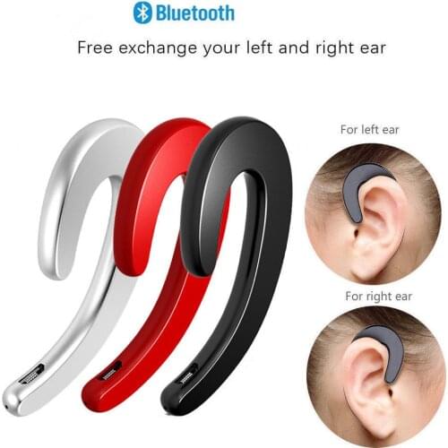 Wireless Headsets Bone Conduction Ear-mounted Bluetooth Headset Car Ear Mini Sports Wireless 5.0 Bluetooth Headset