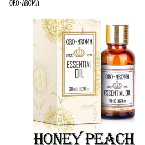 Famous brand oroaroma natural Honey Peach essential oil l Smooth skin Relax Pleasant mood Honey Peach oil