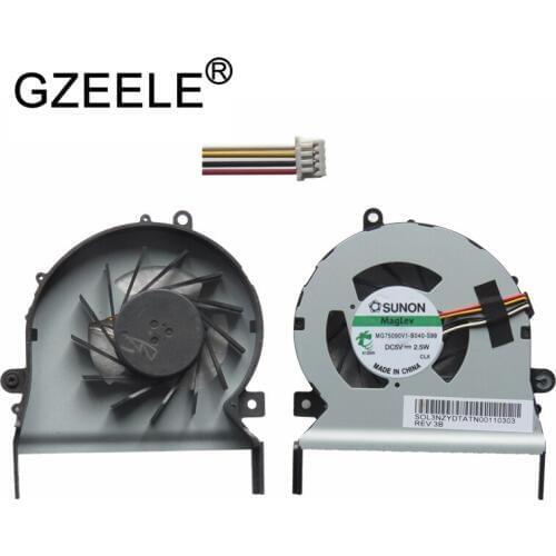 GZEELE new Laptop cpu cooling fan for Acer Travelmate 7740 7740Z 7740G TM7740 CPU Cooling Fan cooler DFS531005MC0T F9AS notebook