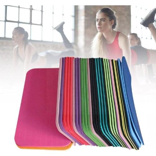 1pc Piece of Yoga Mat Knee Pad Non-slip Non-slip Moisture-proof Mat Equipment Pilates Yoga Exercise Fitness Exercise Plank L5X8