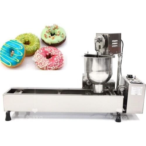 2020 Industrial single row donut machine donut maker donut making machine with fryer