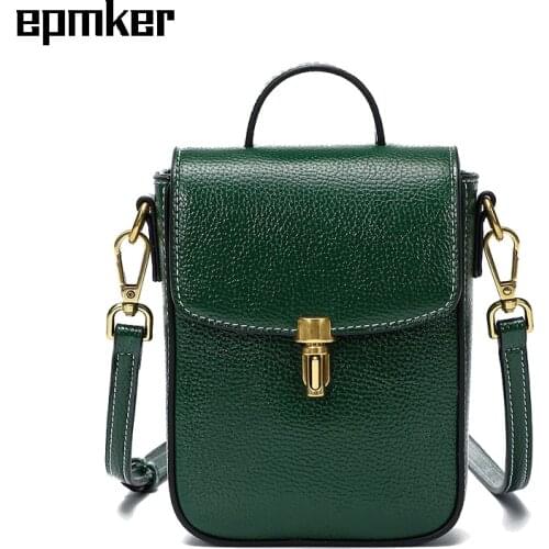 EPMKER Fashionable Purses and Handbags Satchels Crossbody Bags for Women Luxury Brand Handbags Flap Little Bag Cute Side Bag