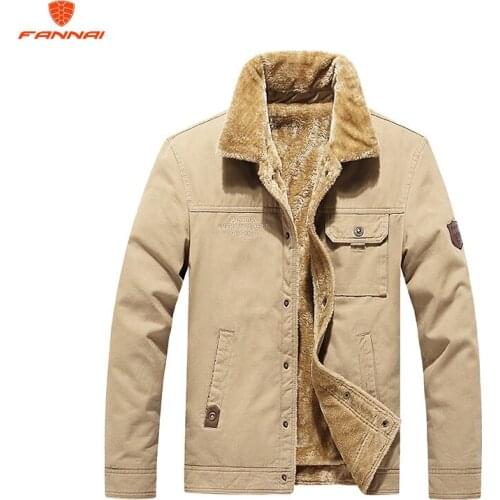 Mens New Fashion Winter Jacket Men Casual Outwear Jackets Mens Fur Collar Windproof Parkas Plus Size 4XL 5XL Velvet Warm Coat