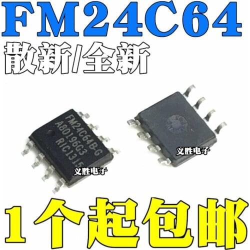 New and original FM24C64B-G FM24C64B-GTR SOP8 FM24C64-G FM24C64BG - 8 original ferroelectric memory chip SOP, nonvolatile memory