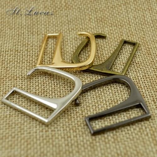 Wholesale high quality 10pcs/lot 25mm silver gun-black gold bronze metal shoes bags type 9 Buckle hooks buttons DIY Accessories
