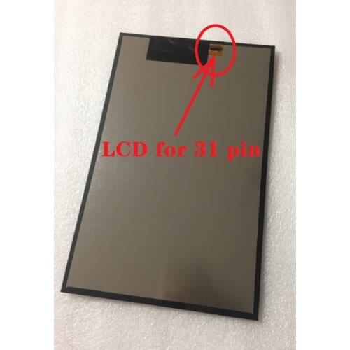Free shipping 10.1 inch LCD screen for 31 pin(1280*800),100% New for Digma Plane 1596 3G PS1213PG display,test good send LCD