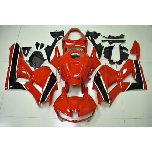 Plastic Fairings CBR 600 RR 2013 - 2015 Red Black Body Kits CBR600 RR 15 Fairings CBR 600 RR 2013 no paint