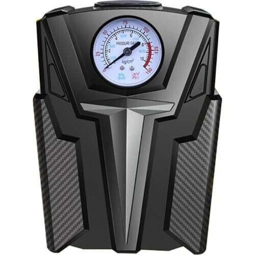 120W 60S Fast Inflation Air Pump DC 12V Portable Air Compressors Tire Inflator with LED Light for Car Tires, Bicycles