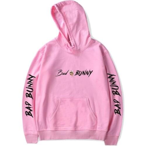 Bad Bunny Hip Hop Hoodies Sweatshirts Men Harajuku Hooded Confidence and Beauty Sweatshirts Hip Hop Male Women Funny Hooded
