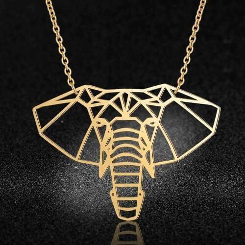 Unique Wild Animal Elepant Necklace LaVixMia Italy Design 100% Stainless Steel Necklaces for Women Fashion Jewelry Special Gift