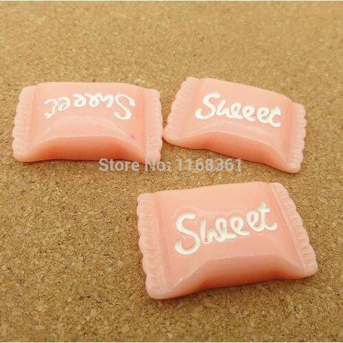 1pcs/lot resin flat back orange color sweet candy 23mm simulation of food Cabochon Scrapbook DIY phone decoration B303-14