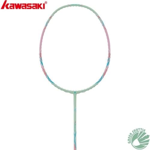 100% Original 2021 New Four Stars Kawasaki High Quality Badminton Racket Professional Porcelain Q7 Lite Racquets With Gift