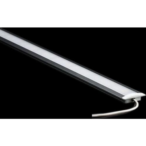 100pcs/Lot 15W 100CM bar Strip 5630 LED Bar U Groove Light Non-Waterproof 72LEDs/M DC 12V 5630 LED Tube Hard LED Strip