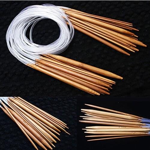 19Pcs/Set Bamboo Knitting Sewing Supplies Needles For Sewing,DIY Sewing Tools Arts Craft Sewing Accessories