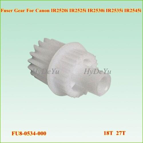 3PC FU8-0534-000 FU80534000 Fuser Drive Gear 18T 27T for Canon imageRUNNER iR 2535 2535I 2545 2545I IR2535 IR2545 IR2535I