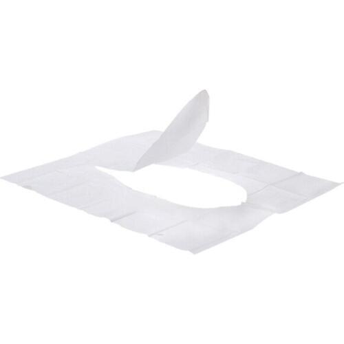 5 Pack(50pcs,10Pcs/bag) Disposable Paper Toilet Seat Covers For Camping Travel Convenient Travel accessories
