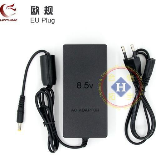 HOTHINK EU AC Adapter Power Supply Charger Cord for Sony Playstation PS2 Slim 70001 7004 7008 700x Series DC 8.5V