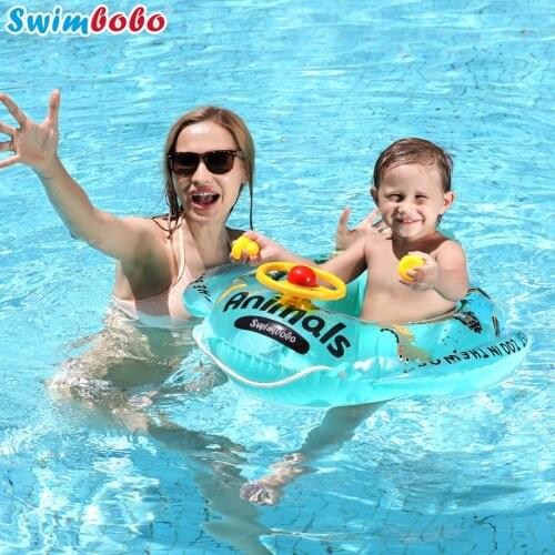 Childrens Swimming Pool Accessories Inflatable Aircraft Boat Outdoor Game Water Toy Baby Kid Swim Helper Bathing Seat Toys