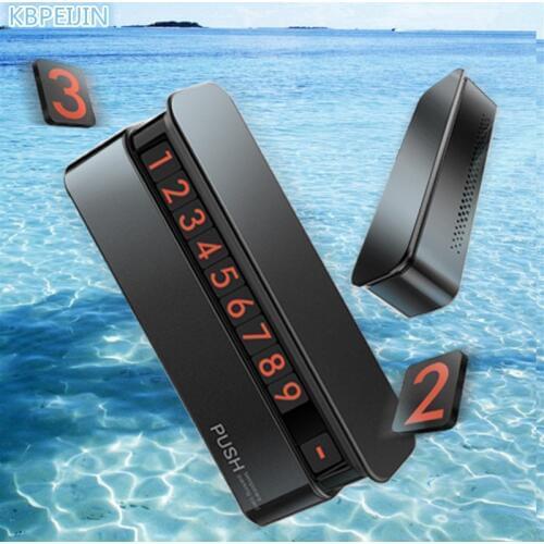 Car-styling Car Drawer Plate Style Parking Card Aromatherapy 2 and 1 Sticker for Audi a4 a3 q5 q7 a5 b6 b8 a6 c5 b7 High quality