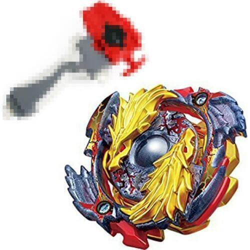 B-00 Limited Edition Duo Eclipse Double Layer God Burst BOOSTER Spinning Top + Hand Grip + Launcher