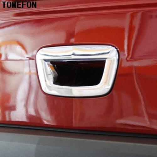For Chevrolet Trax Tracker 2014 2015 ABS Chrome Rear Trunk Door Catch Door Handle Bowl Cover Trim Car Exterior Accessories