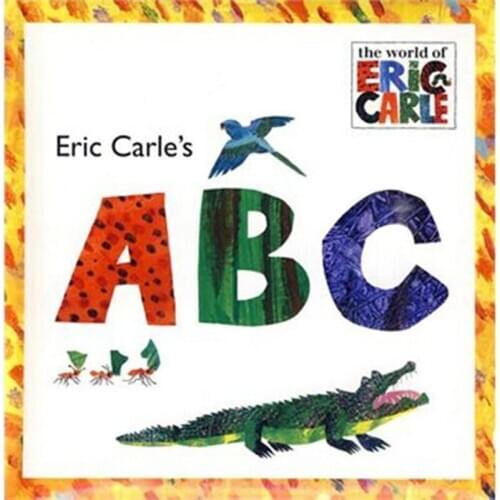 Eric Carles ABC By Eric Carle Educational English Picture Book Learning Card Story Book For Baby Kids Children Gifts