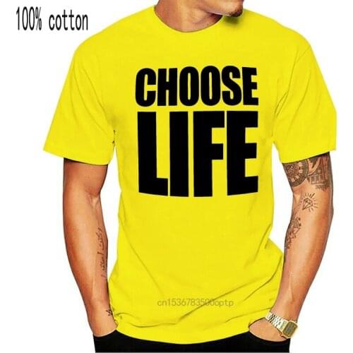 Choose Life George Michael T Shirt Wham Replica RIP 80s Fancy Dress Tshirt 541
