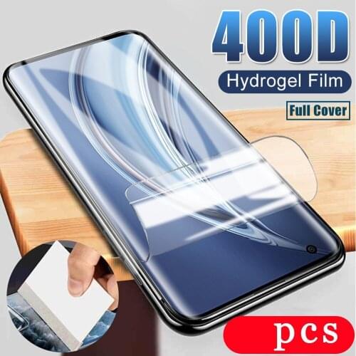Full cover hydrogel film for xiaomi mi note 10 pro phone screen protector mi 9 se lite cc9e cc9 9T pro protective Not glass