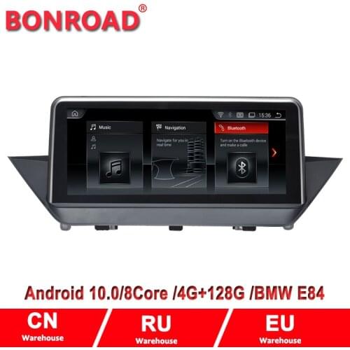 Bonroad Android 10.0 ram2G Rom32G Ram4G Rom64G Car multimedia Video Player GPS radio for BMW X1 E84 2009-2017 CCC CIC NBT system