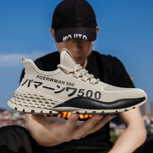 Mens Fashion Casual Shoes Vulcanized Shoes Trend Casual Sports Shoes Thick-soled Breathable Running Shoes Men Walking Shoes New