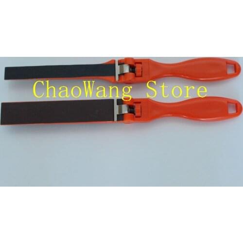 Flat Emery Sticks with plastic handle Sandpaper Polished Rod Jewelry Polishing Tools