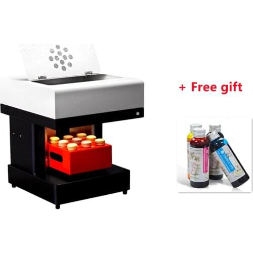 20*20cm Size 4 Cups Coffee Photo Printer Machine Edible Ink Coffee Printer