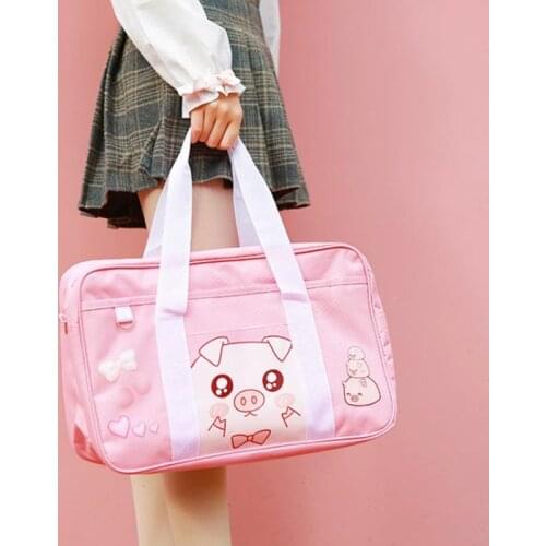 JK Uniform Cospaly Shoulder Bag Briefcase Lolita Aniem Cartoon Handbag Japanese Students Messenger School Bag Accessories