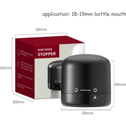 1pcs Vacuum Red Wine Bottle Cap Stopper Silicone Sealed Champagne Bottle Stopper Vacuum Retain Freshness Wine Plug Bar Tools