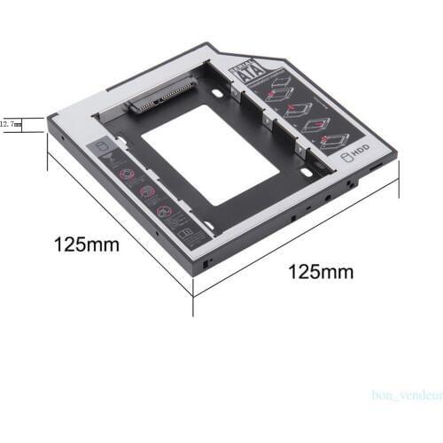 12.7mm SATA HDD SSD Hard Drive Disk Caddy/Bracket for MSI MS-16GH MS-16GD GR620 GT60 MS-16F3 MS-16F4 GT60 2OC GT60 2OD GT60 2PE