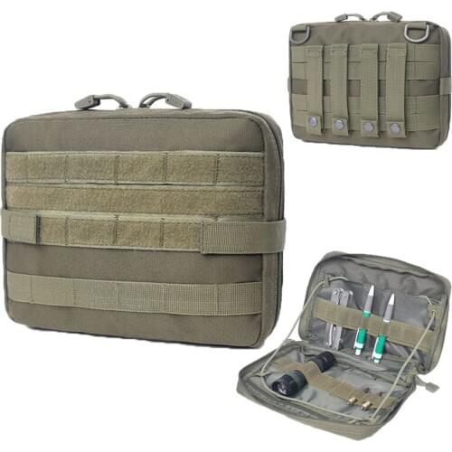 1000D Tactical Molle Pouch Utility EDC Tools Bag Military Organizer Waist Pack Multi-function Army Bags