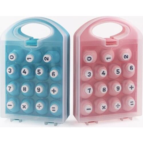 Free shipping Small Numbers/digital craft hole punch set Scrapbook Handmade punchers paper cutter 2020 New Arrival