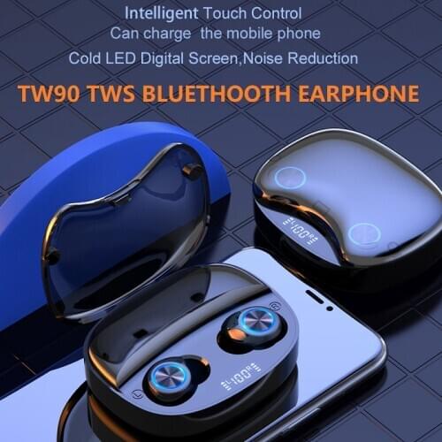 Wireless headphones TWS Bluetooth 5.0 Earphones LED Display HD High Quality Stereo Earbud Headset for xiaomi for Android or ios