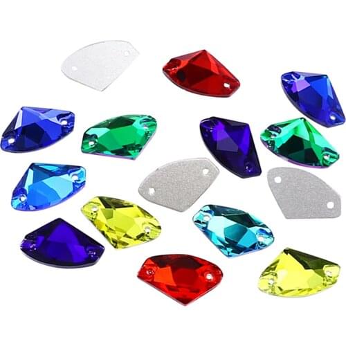 Galactic Sew On Crystal Flatback Rhinestone Applique Strass Sewing Diamond Glitter Glass Stones for Wedding Dress Decoration