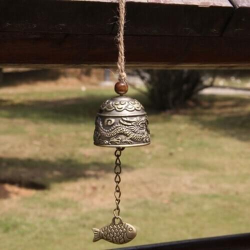 Chinese Traditional 2016 Feng Shui wealth fishes Bell wishes good luck Campanula W1718