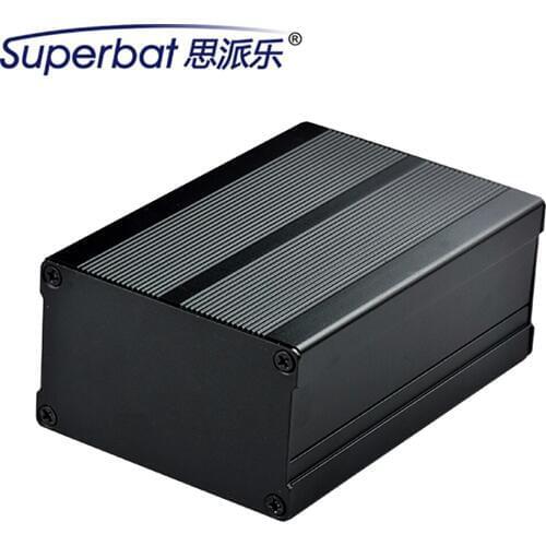 Superbat 2.99"*1.81"*4.33"Anodized Aluminum Electronics Enclosure Power Amplifier Chassis HIFI Vacuum Tube PCB Box 76*46*110mm