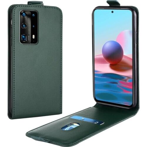 Flip Up and Down Leather Case for Huawei P40 Case ANA-AN00 ANA-TN00 ANA-NX9 Vertical Cover for P40 P 40 Case Phone Bag