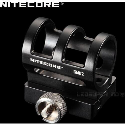 Nitecore GM02 Tactical Flashlight Gun Mount Suitable for Precise Series/ Chameleon Series/ SRT7/ SRT6/ MT25/ MT26/ MH25