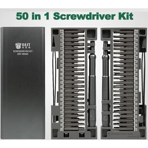 50 in 1 Magnetic Screwdriver Triangle Torx Pentalobe PH00 Y2.5 Flatted Phillips For iPhone Macbook PC Drone DIY Repair Tool Set