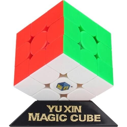 YU Xin ZhiSheng HuangLong 3x3x3 Magnetic Magic Cube 3Layers Speed Cube Professional Cubo Magico Puzzle Toy For Children Kid Gift