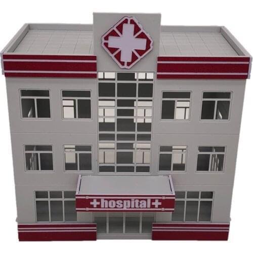 Outland Models Modern Medical Centre Hospital Building HO Scale